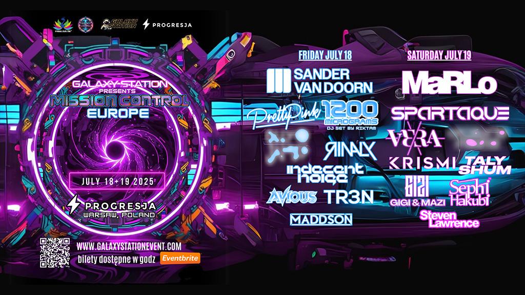 MISSION CONTROL Europe – 2 Day Trance & Techno Event